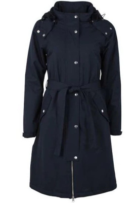 Imperméable d'hiver bleu marine Danebornholm de Danefae