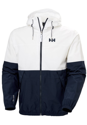 Imperméable homme Koster Helly Hansen bleu foncé et blanc