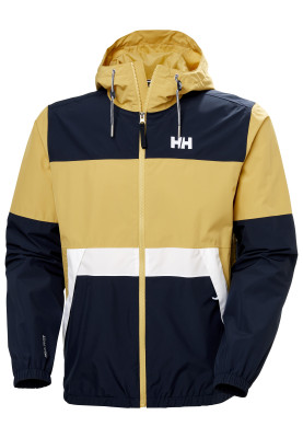 Imperméable homme Koster Helly Hansen bleu foncé et jaune