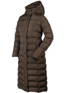 Brun foncé (Chocolate) doudoune matelassée imperméable Eloise de Horka