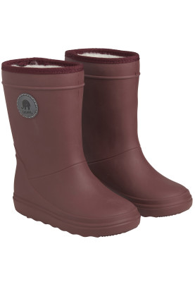 Bottes de pluie thermiques d'hiver brunes (Rose Brown) de CeLaVi (COPIE)