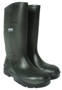 Bottes de travail vert foncé et noires de Lyngsoe