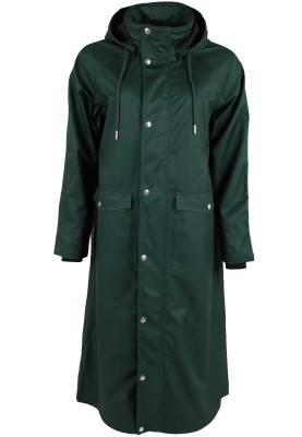Manteau long imperméable vert foncé (Dark Forest) Danegarden de Danefae