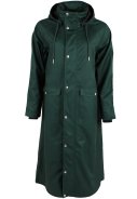 Manteau long imperméable vert foncé (Dark Forest) Danegarden de Danefae