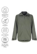 Imperméable fonctionnel vert foncé pour femme Josi de Pro-X Elements 3