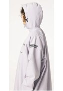 Poncho de pluie manches longues Lilas poussière par Agu 6