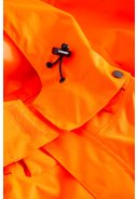 Veste de pluie respirante orange vif Lyngsøe Rainwear 3