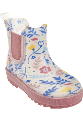 Bottes de pluie Chelsea basses à imprimé fleurs de Playshoes