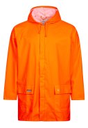 Ensemble imperméable orange fluo de Lyngsøe Rainwear 2