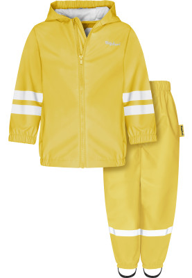 Combinaison de pluie basique jaune de Playshoes