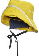 Chapeau de pluie jaune pour enfant doublé polaire de Playshoes 2