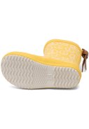 Botte de pluie enfant jaune Fashion « Peace on Earth » de Bisgaard 3