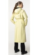 Trench-coat long imperméable Golden Mist Urban pour femme Agu 2