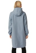 Manteau imperméable Softshell A-ligne gris-bleu par Ilse Jacobsen 5