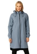 Manteau imperméable Softshell A-ligne gris-bleu par Ilse Jacobsen 6