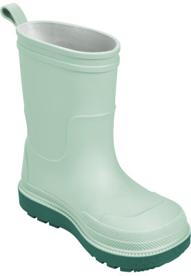 Bottes de pluie durables pour enfants vertes de Playshoes