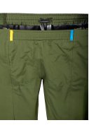 Vert (Olive) pantalon de pluie Storm 20K avec fermeture intégrale et sur-chaussures 2
