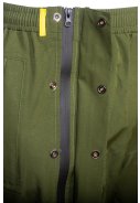 Vert (Olive) pantalon de pluie Storm 20K avec fermeture intégrale et sur-chaussures 3