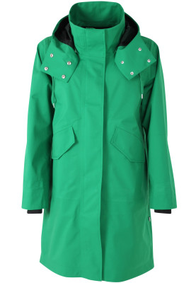 Parka de pluie verte Danewest Wind Rain de Danefæ