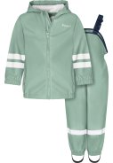 Combinaison de pluie basique verte de Playshoes