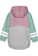 Veste de pluie verte / rose avec doublure polaire de Playshoes 3