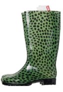 Bottes de pluie vertes et noires pour femme de XQ Footwear 4
