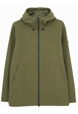 Imperméable softshell stretch homme vert (avocat) Motregn de Tantä