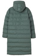 Veste de pluie puffer longue vert (Balsam Green) Glaze de Tantä 2