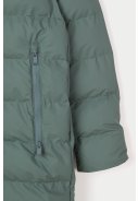 Veste de pluie puffer longue vert (Balsam Green) Glaze de Tantä 4