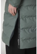 Veste de pluie puffer longue vert (Balsam Green) Glaze de Tantä 5