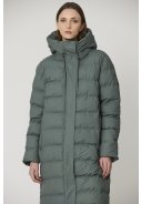 Veste de pluie puffer longue vert (Balsam Green) Glaze de Tantä 7