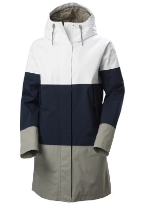 Imperméable Koster pour femme blanc / marine / kaki de Helly Hansen