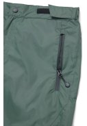 Pantalon de pluie durable vert de Dripp Rainwear 3