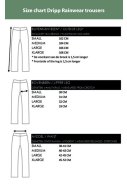 Pantalon de pluie durable vert de Dripp Rainwear 7