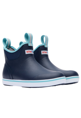 Bottine Deck Boot étanche bleu foncé pour femme Xtratuf