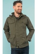 Veste de pluie homme verte (Olive) Grayson de Lighthouse 5