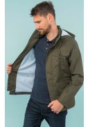 Veste de pluie homme verte (Olive) Grayson de Lighthouse 6