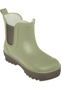 Bottes de pluie Chelsea basses vert olive de Playshoes 1
