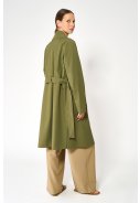 Veste trench imperméable verte Tage de Tänta 3