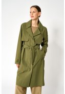 Veste trench imperméable verte Tage de Tänta 4