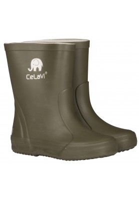 Bottes de pluie tendance vert foncé pour enfants de CeLaVi