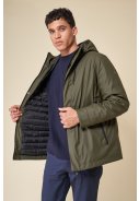 Imperméable homme kaki Plas de Tantä 4