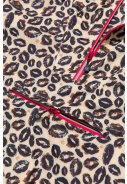 Leopard Kiss poncho de pluie durable et pantalon de pluie noir 3