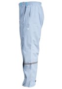 Pantalon de pluie bleu clair avec fermeture éclair intégrale Hello Rain 3