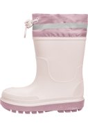 Bottes de pluie doublées pour enfant rose clair avec cordon – Playshoes 3