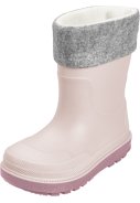 Bottes de pluie doublées pour enfant rose clair – Playshoes 2