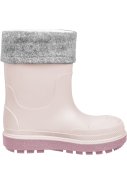 Bottes de pluie doublées pour enfant rose clair – Playshoes 4