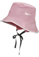Chapeau de pluie pour enfant rose clair doublé polaire de Playshoes