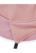 Chapeau de pluie pour enfant rose clair doublé polaire de Playshoes 3