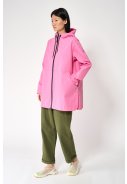 Manteau de pluie respirant pour femme rose Platzregen de Tantä 5
